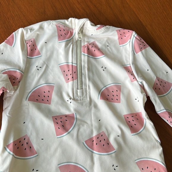 Baby girl watermelon swim set - Picture 4 of 5